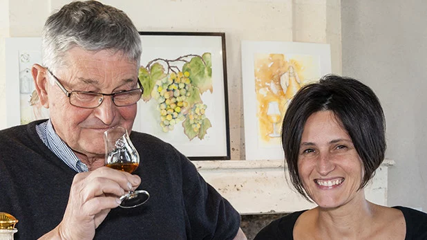 Cécile et Gérard Raby - viticulteurs en Grande Champagne