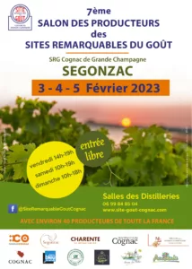 Salon du Goût Segonzac Flyer Recto 2023