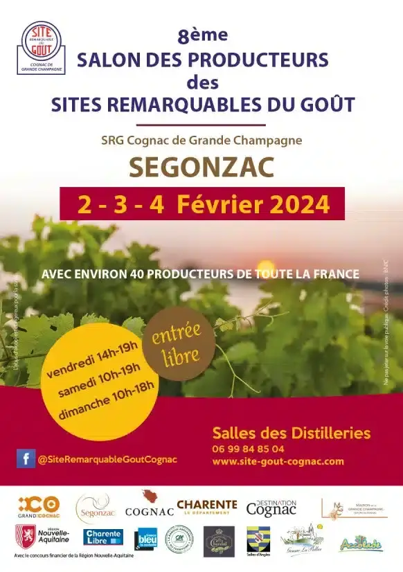 Salon du Goût Segonzac Flyer Recto 2024