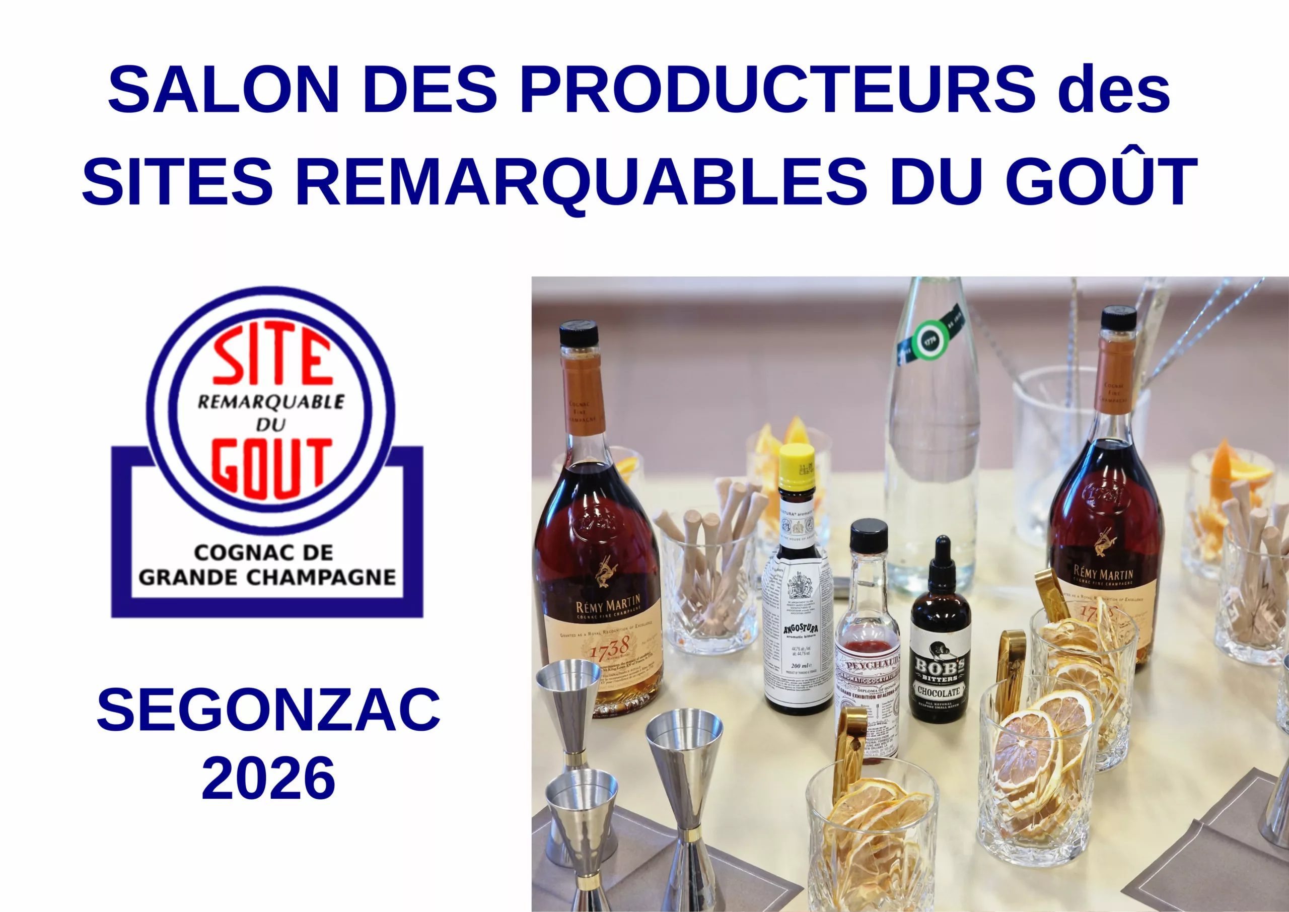 Atelier Cocktails lors du Salon du Goût Cognac de Grande Champagne