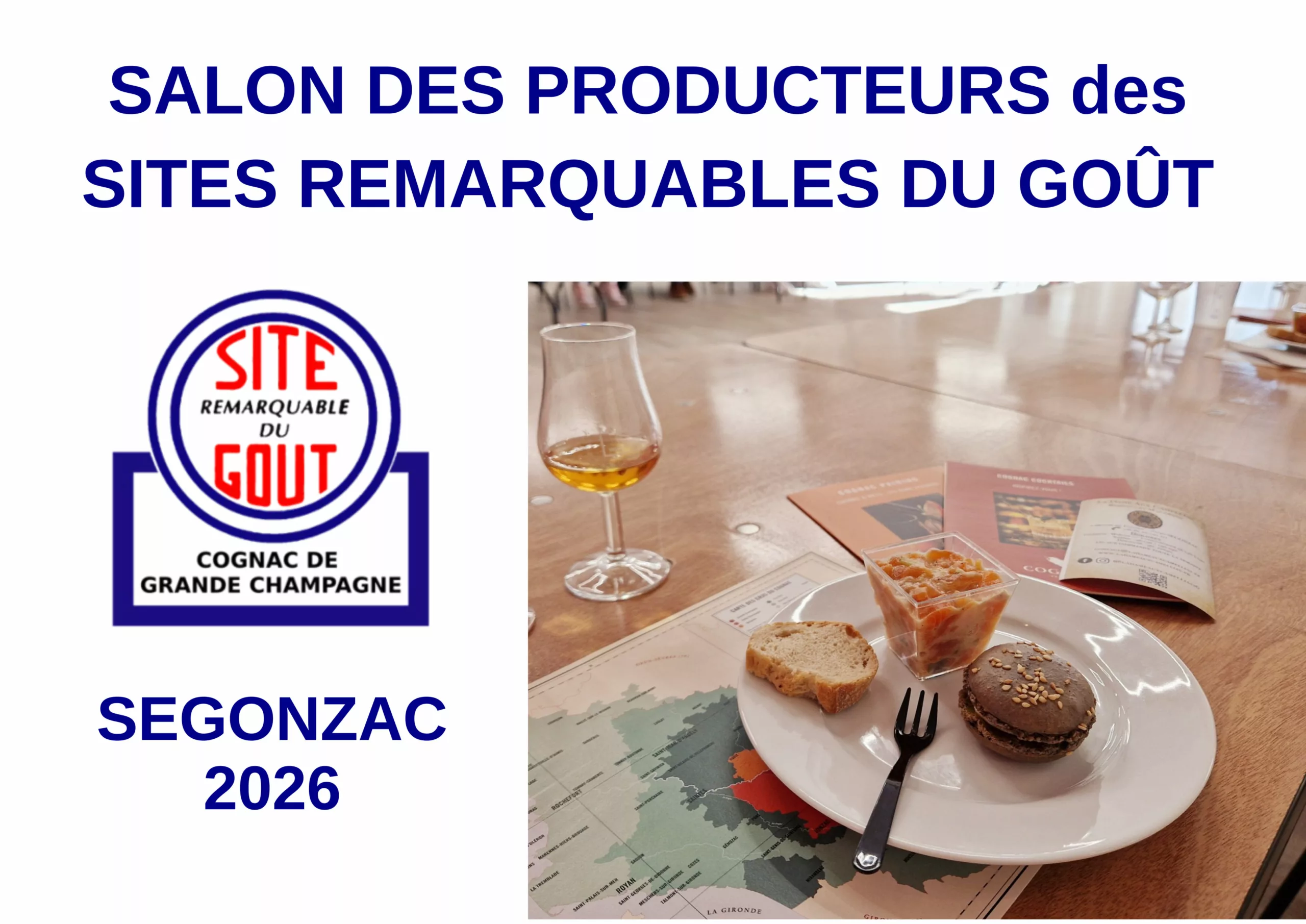 Atelier Accords Mets Cognac lors du Salon du Goût Cognac de Grande Champagne