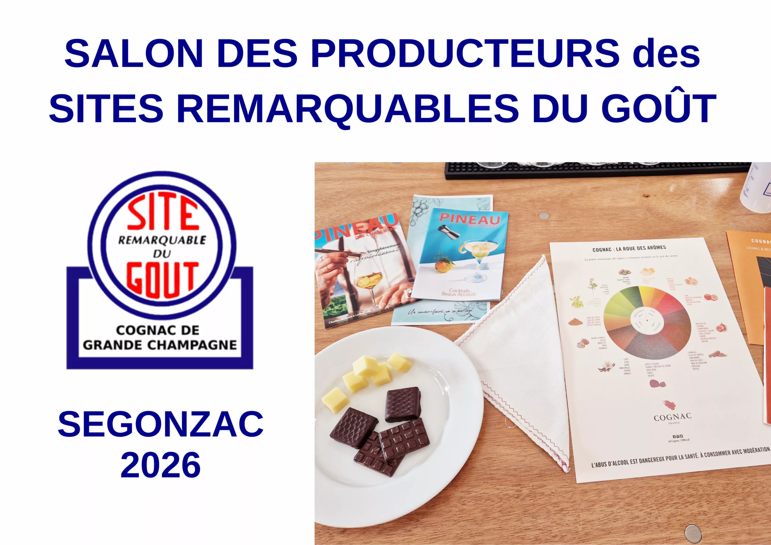 Atelier Pineau des Charentes lors du Salon du Goût Cognac de Grande Champagne